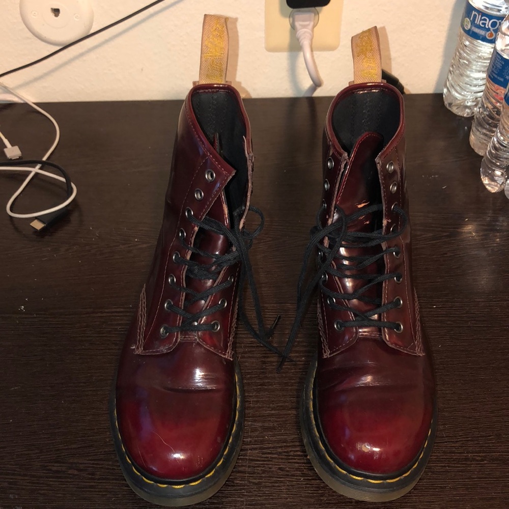 BURGUNDY DOC MARTENS